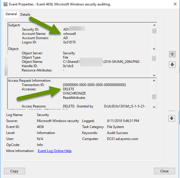 How to Track File Deletions on Windows Server Shares