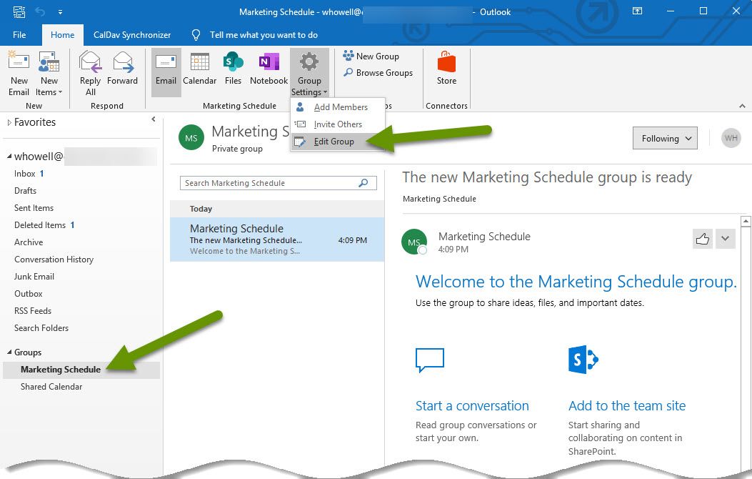 How to Create Manage a Shared Calendar with O365