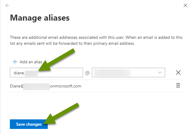 mailbird set up email aliases