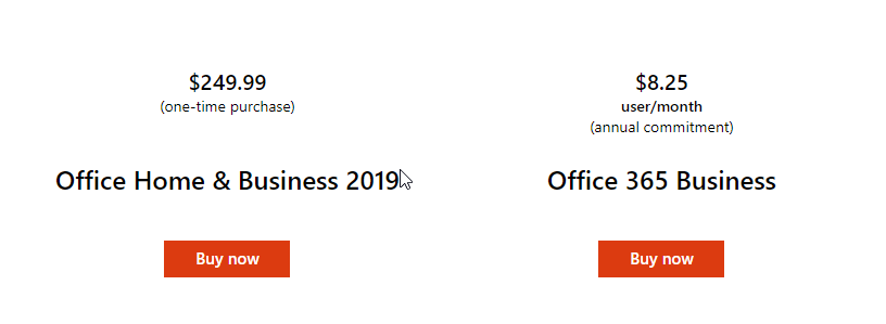 difference between o365 and office 2016