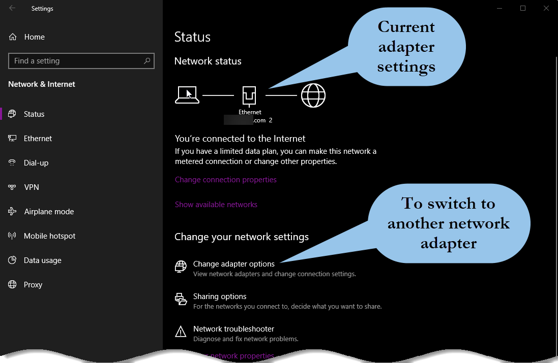 what does metered network mean?