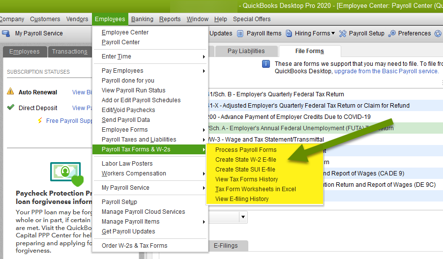 where is my quickbooks payroll service key