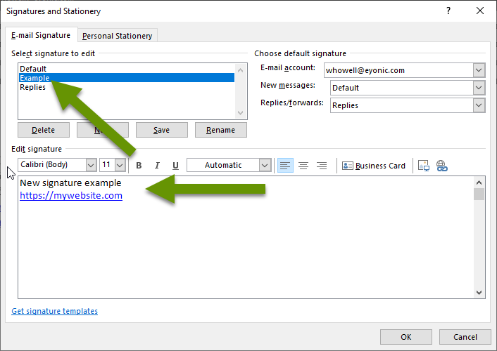 how to add signature in outlook to all emails