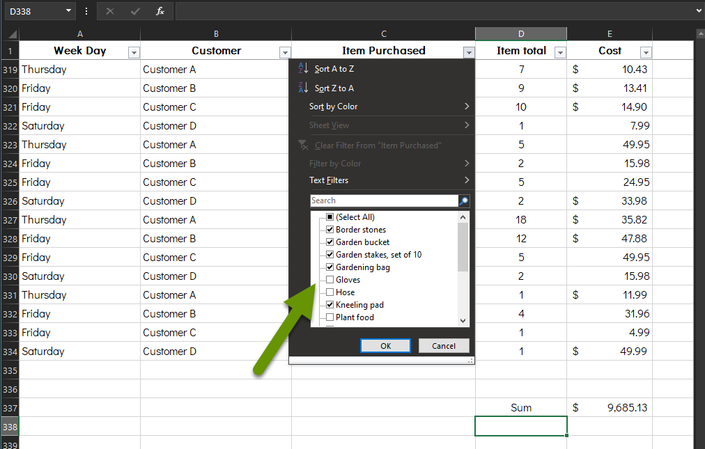 how-to-include-and-exclude-filtered-data-in-excel-functions