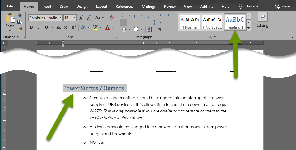 How To Create A Jump Link In A Word Document