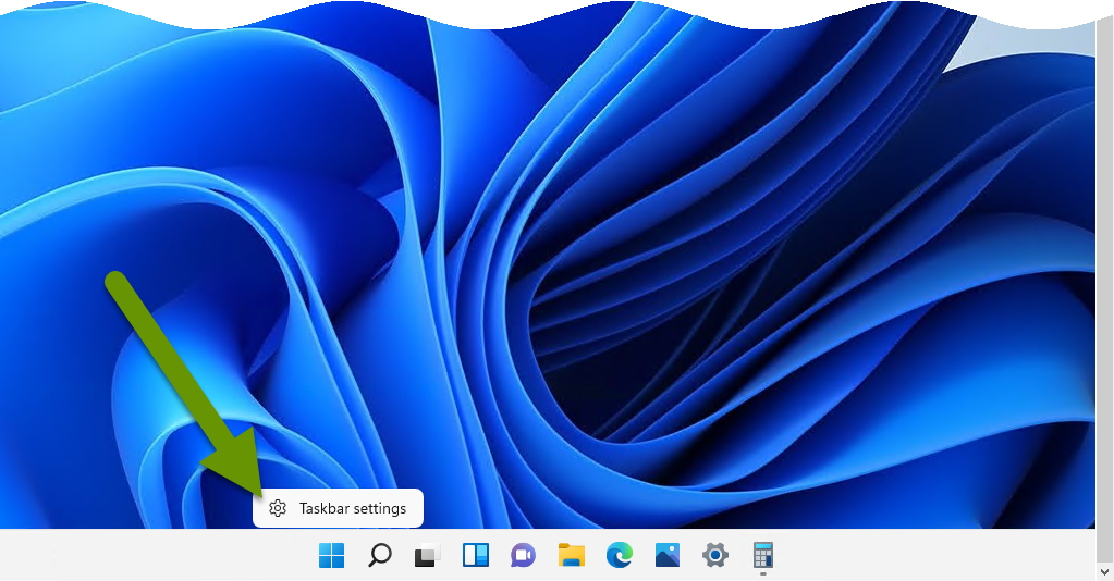 How to Modify the Windows 11 Taskbar Defaults