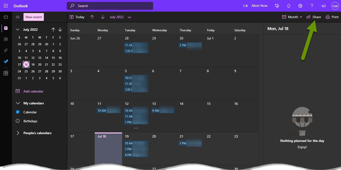 How to Share your Google and Microsoft Calendars