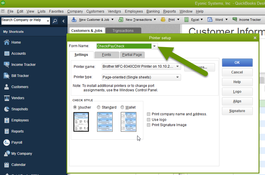 Why QuickBooks Desktop Does Not Print to Your Windows Default Printer